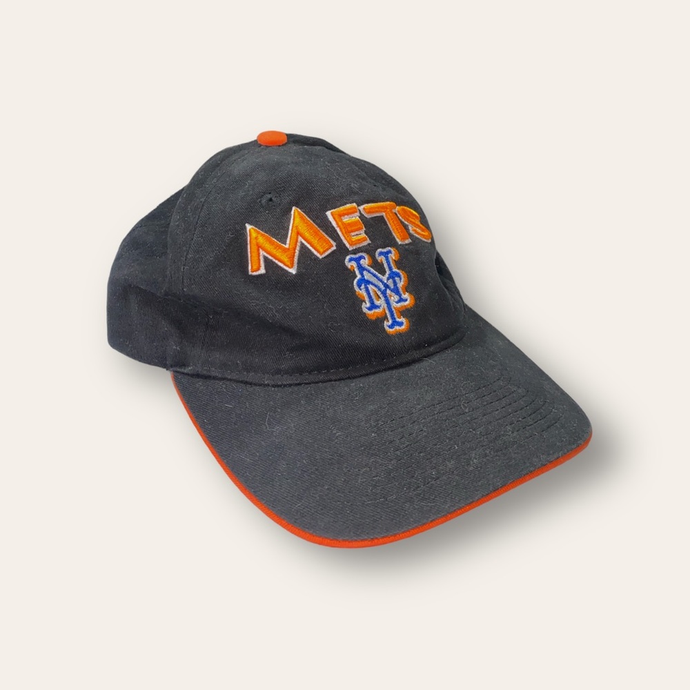 NWTs MLB New York Mets Youth Velcro Adjustable Hat - Picture 1 of 9